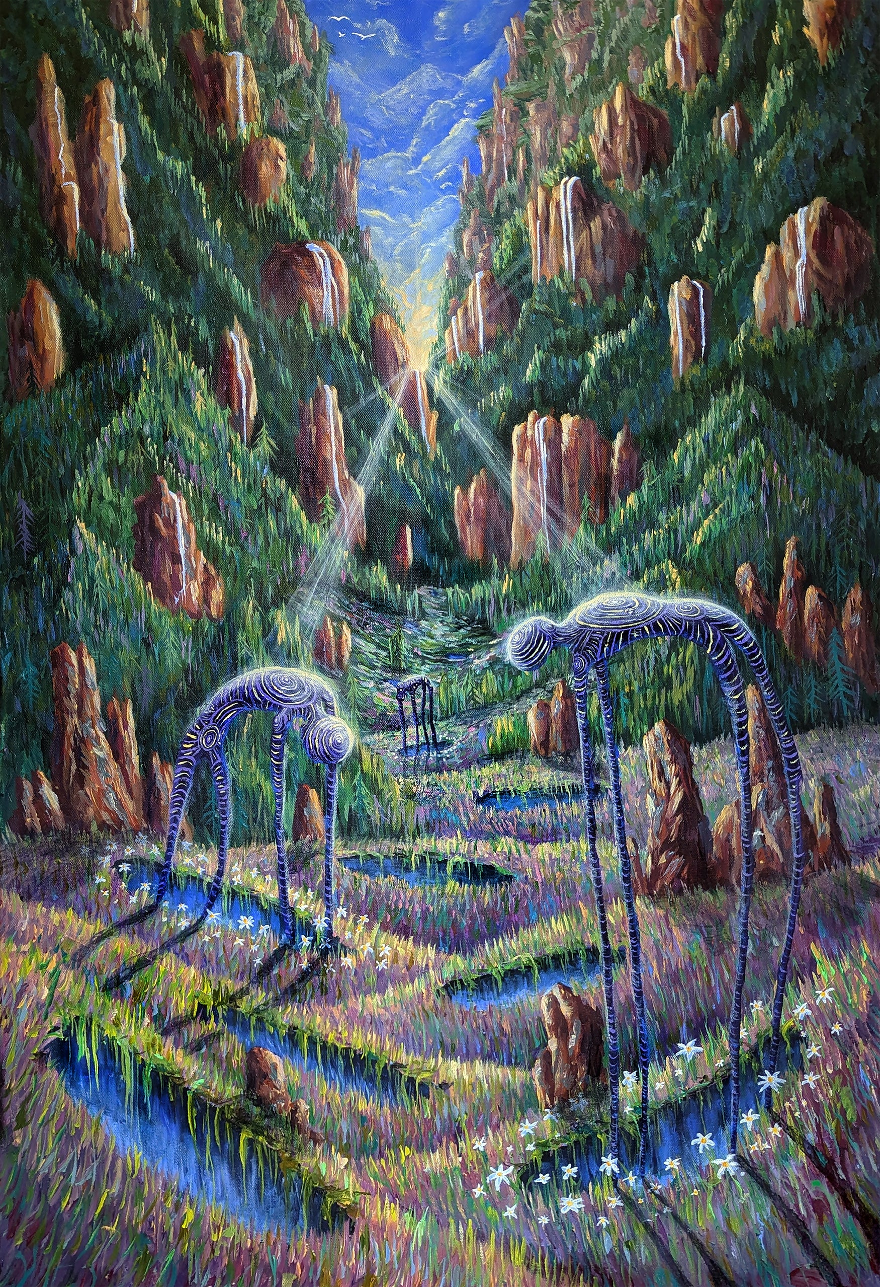 Sunlight Original Painting