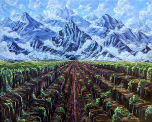 The Mines Original Painting
