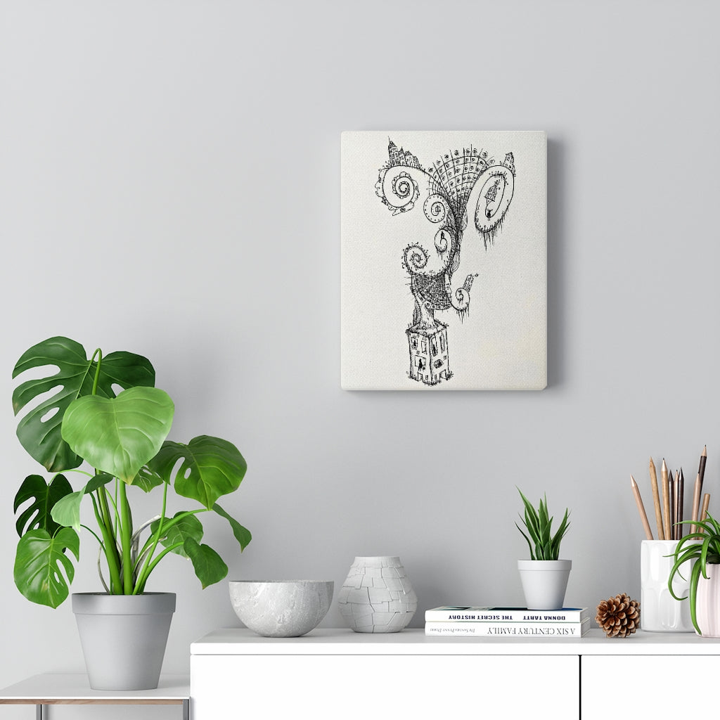 Mind Apartment Canvas Print