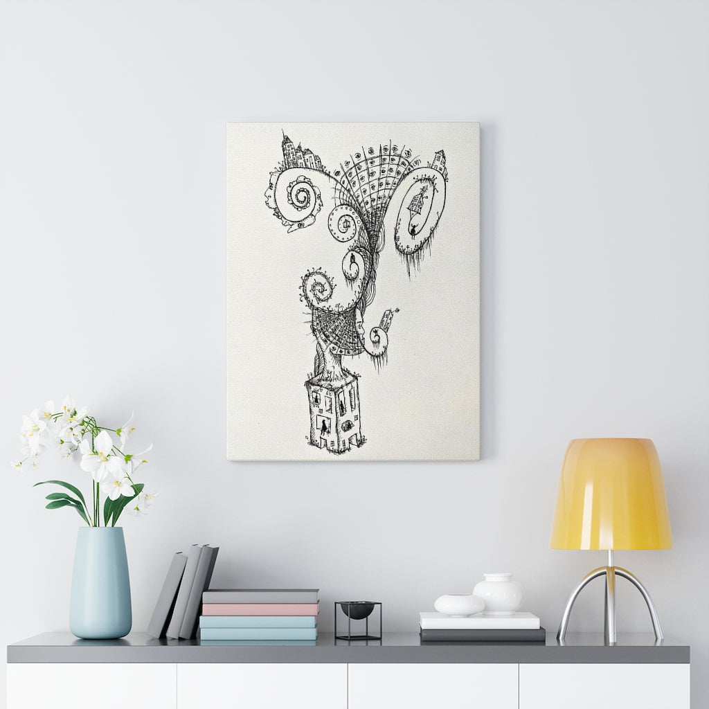 Mind Apartment Canvas Print